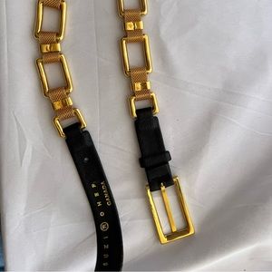 Suzi Roher black leather belt